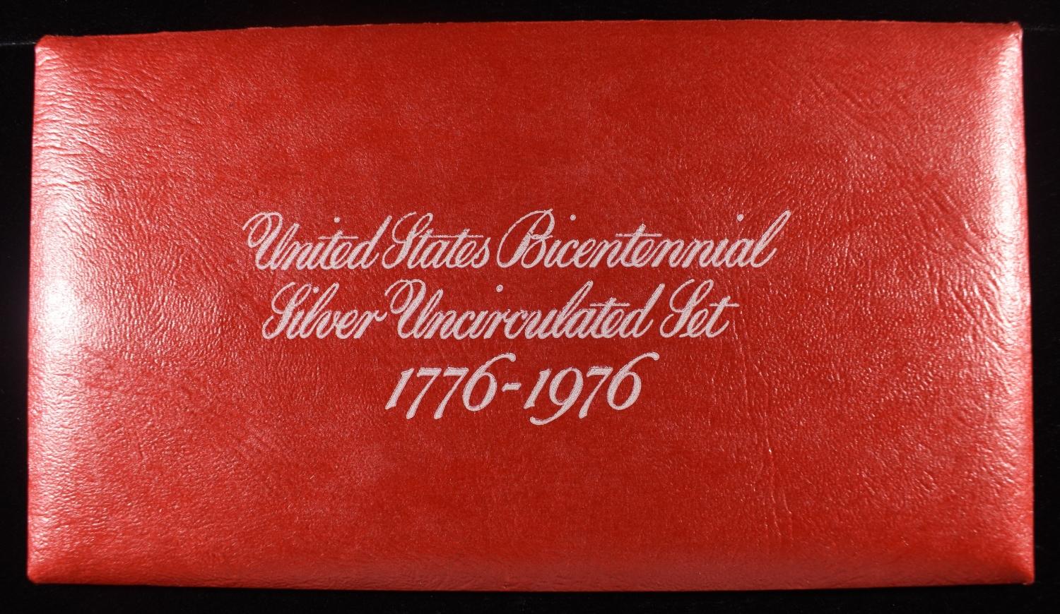 1976 SILVER 3 COIN UNCIRCULATED SET