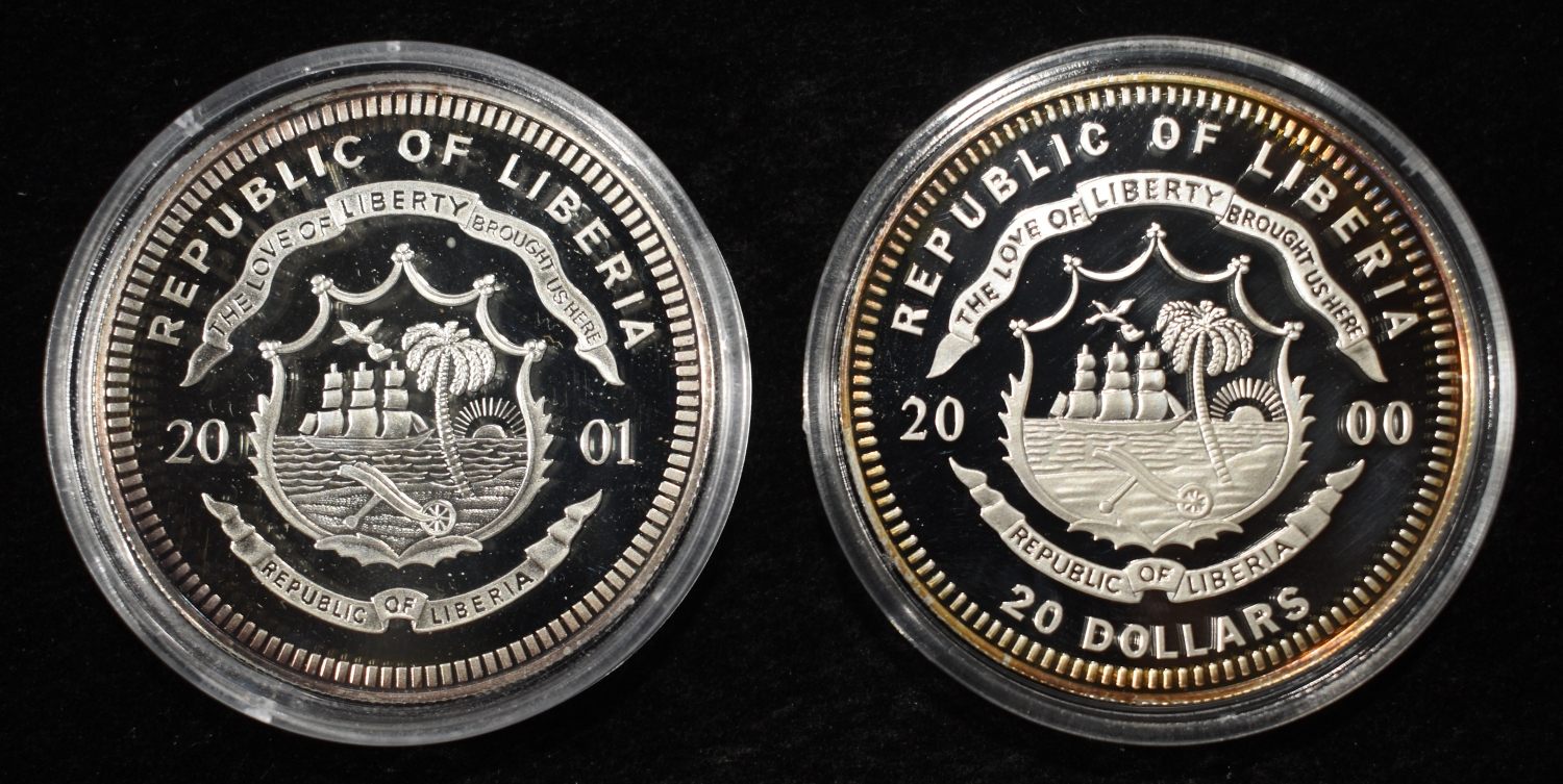 (12) LIBR $20 HISTORY OF AMERICA 20G 0.999 SILVER