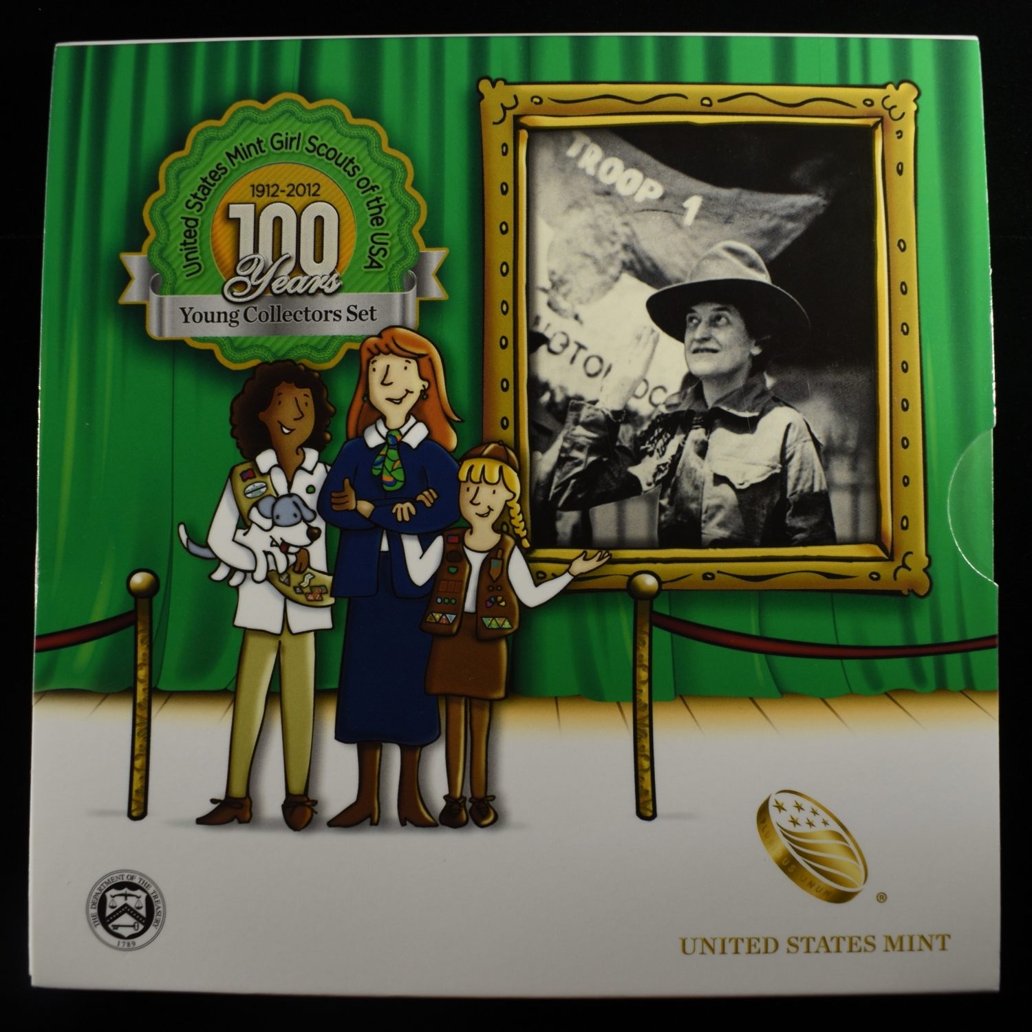 2013 $1 COMMEM GIRL SCOUTS