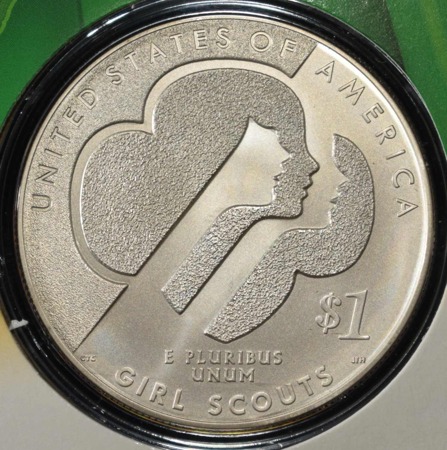 2013 $1 COMMEM GIRL SCOUTS