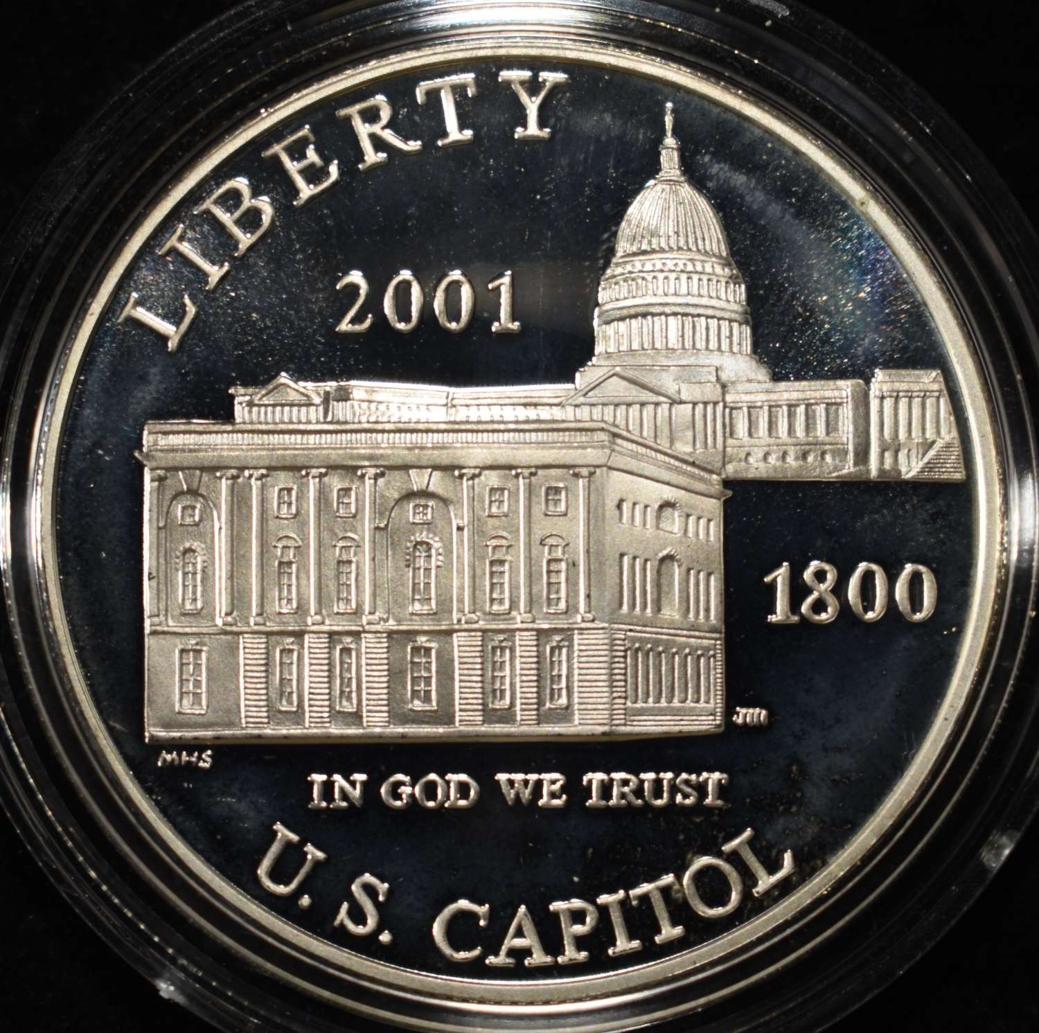 2001 $1 COMMEM U.S. CAPITOL VISITOR CENTER