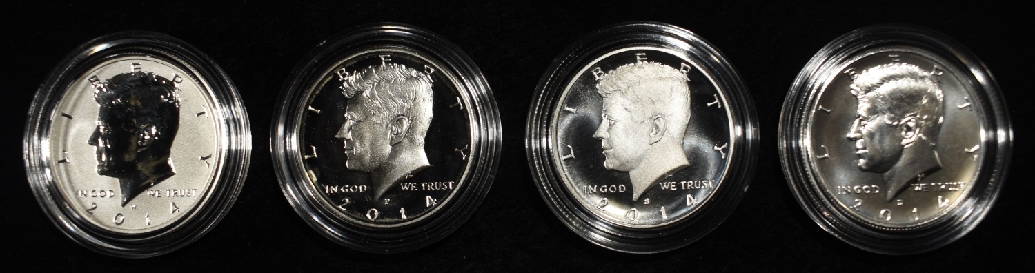2014 COMMEM FOUR COIN SET