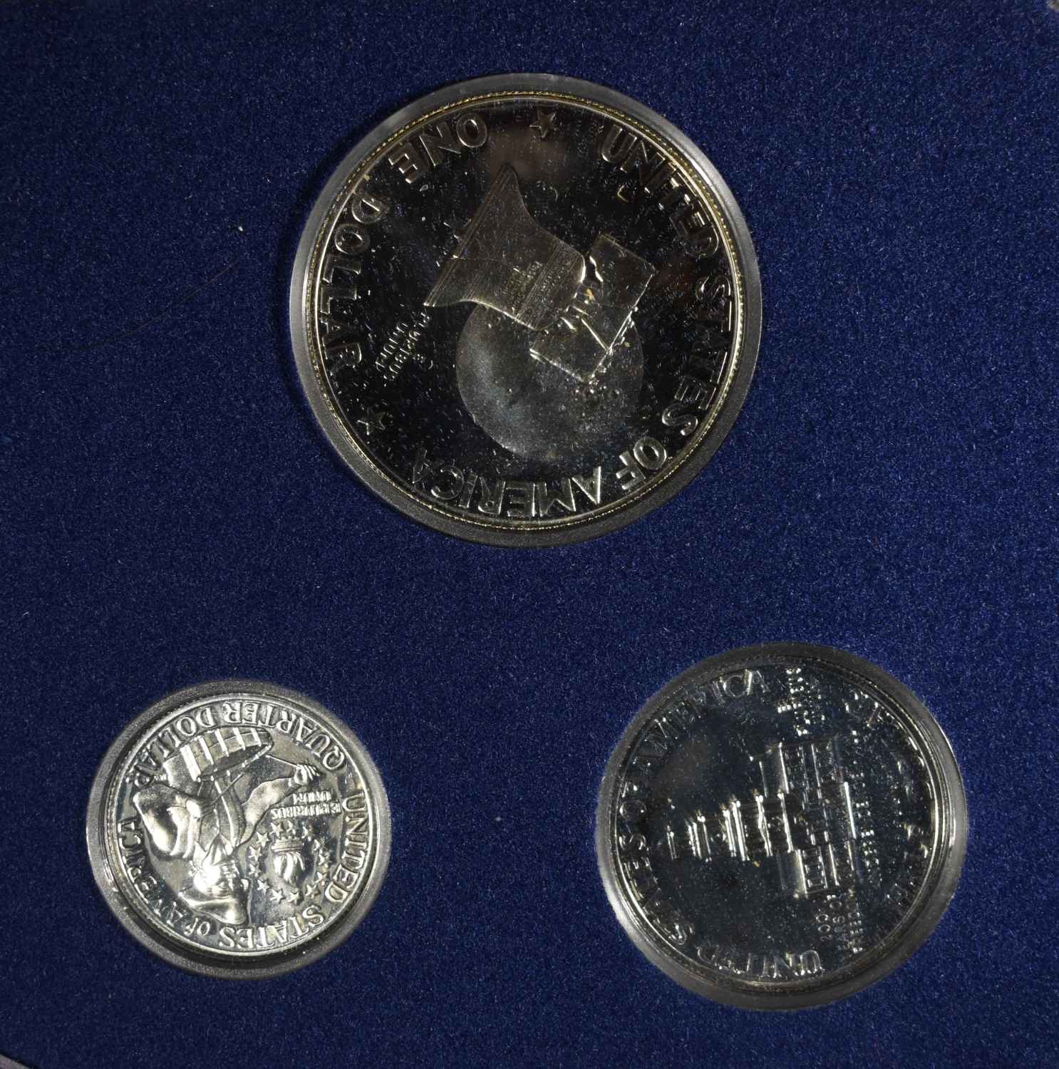 1976 SILVER 3 COIN PROOF SET