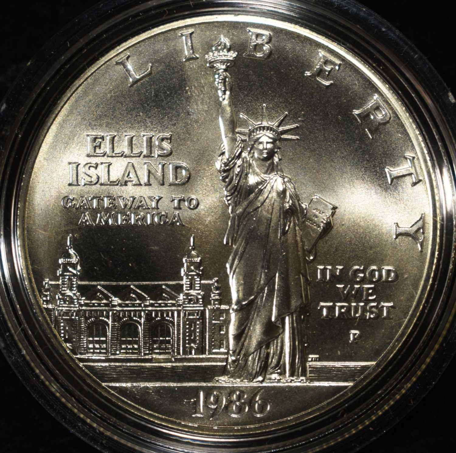1986 $1 COMMEM STATUE OF LIBERTY