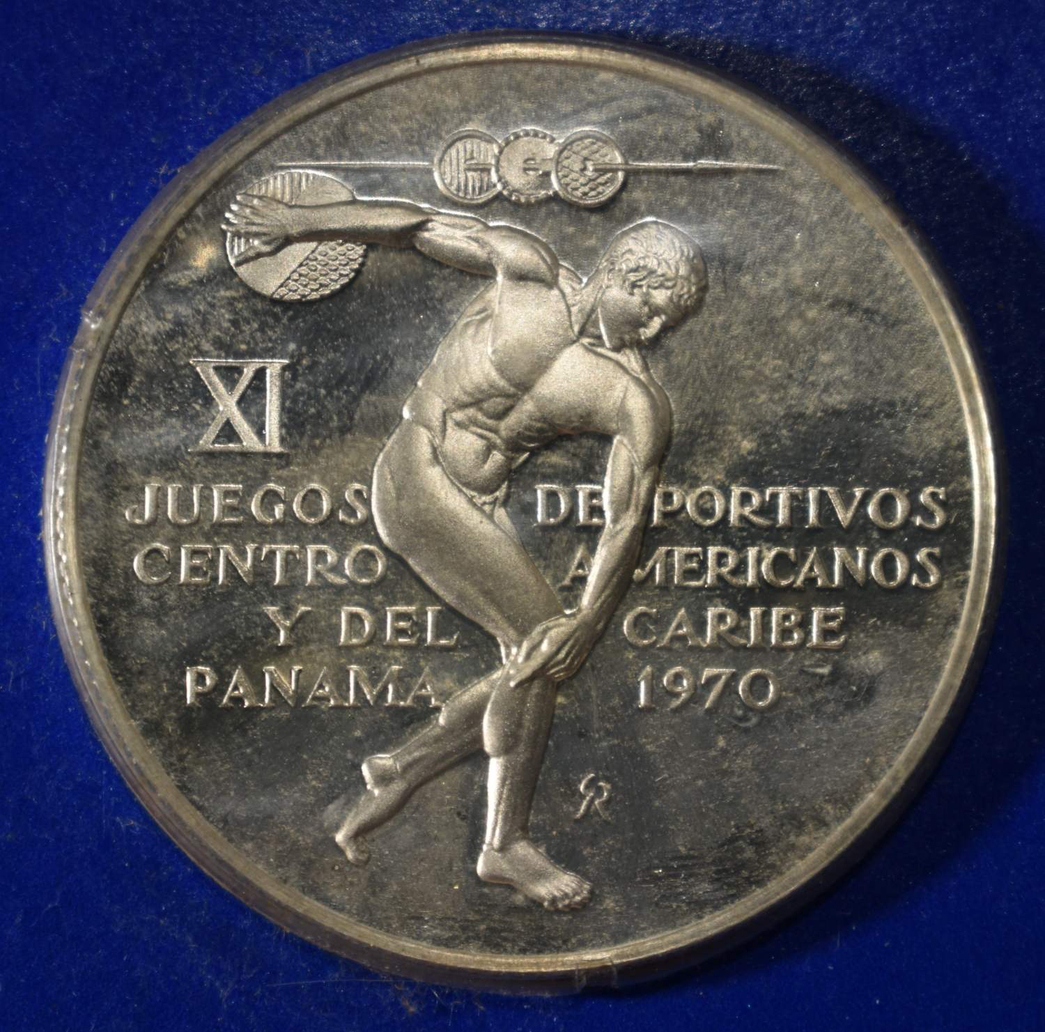 REPUBLIC OF PANAMA PROOF COMMEM 92.5% SILVER