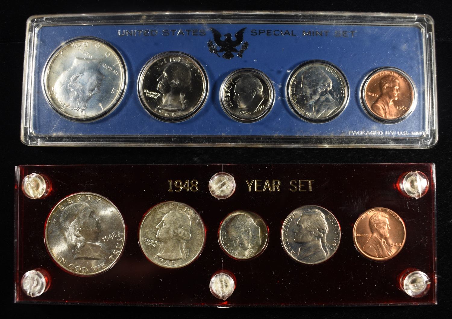 1948 YEAR SET & 1966 SMS