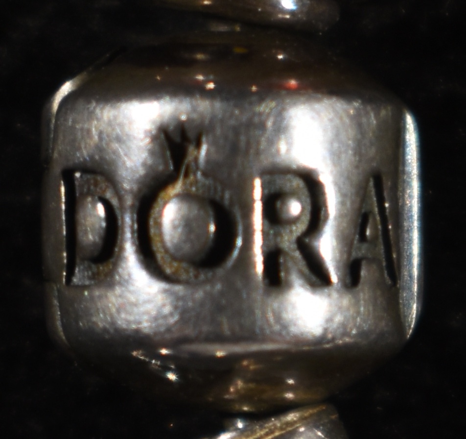 PANDORA STERLING SILVER CHARM BRACELET