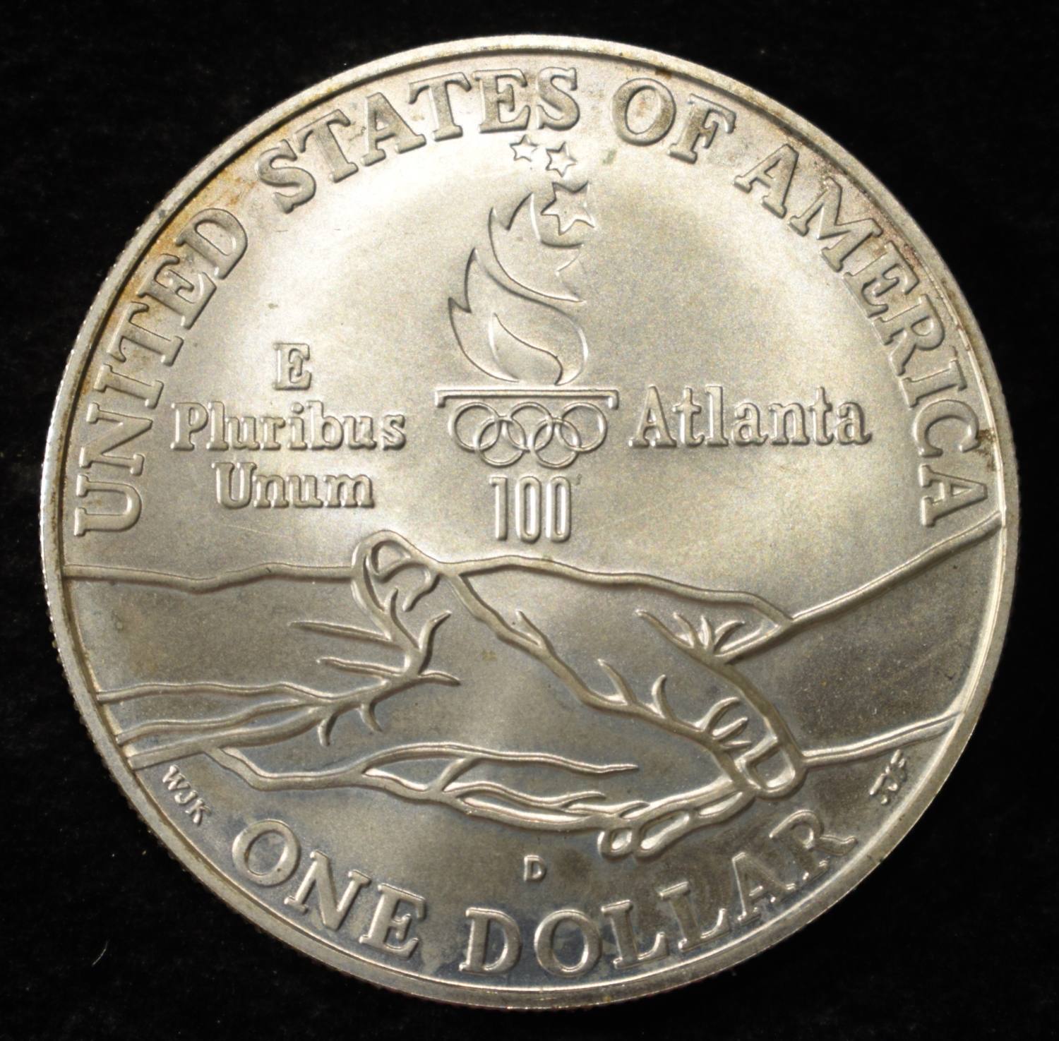1995-D $1 COMMEM PARALYMPICS