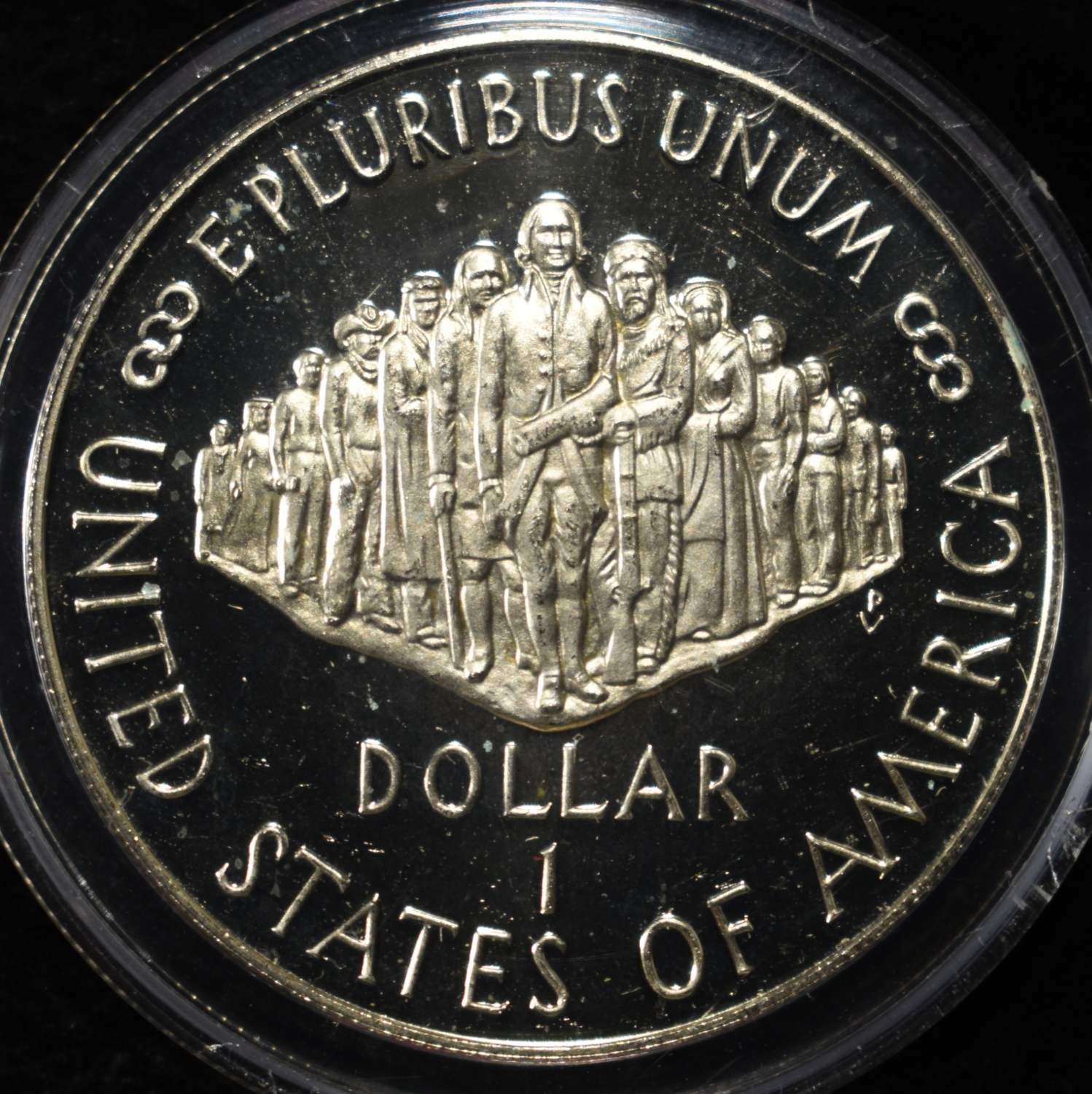 1987-S $1 COMMEM CONSTITUTION PROOF
