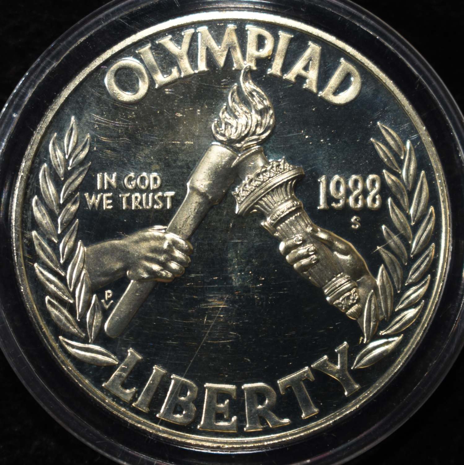 1988-S $1 COMMEM OLYMPIAD PROOF