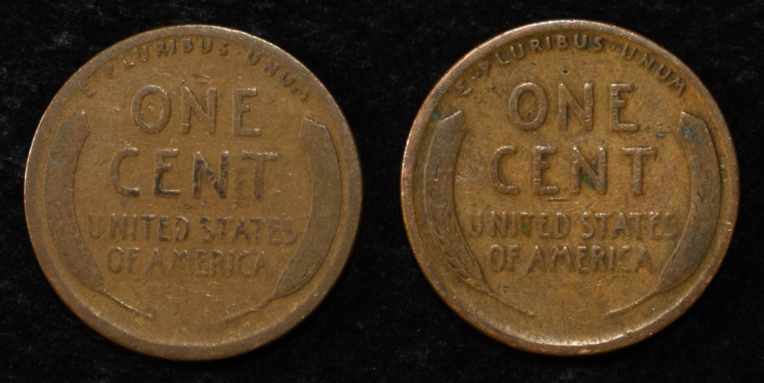 (82) WHEAT CENTS FROM THE TEENS