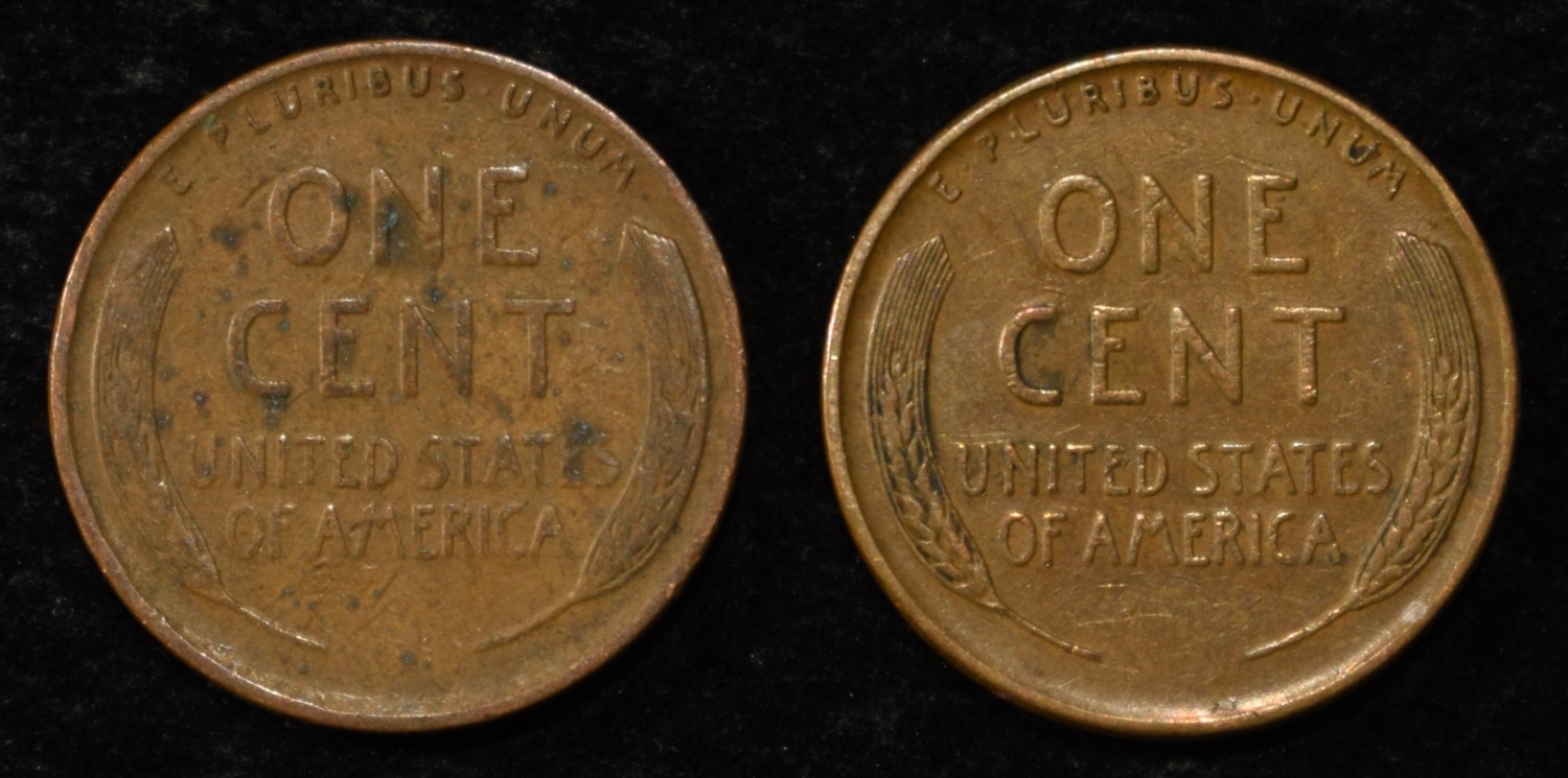 (250) WHEAT CENTS FROM THE 1930'S