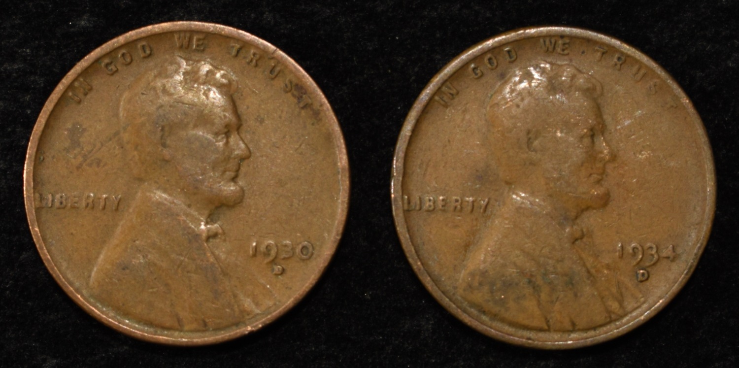 (500) WHEAT CENTS: MIXED DATES