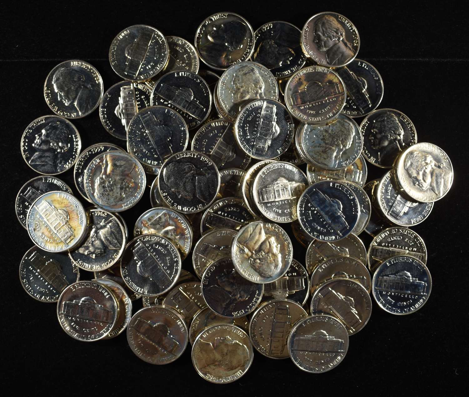 (71) PROOF JEFFERSON NICKELS