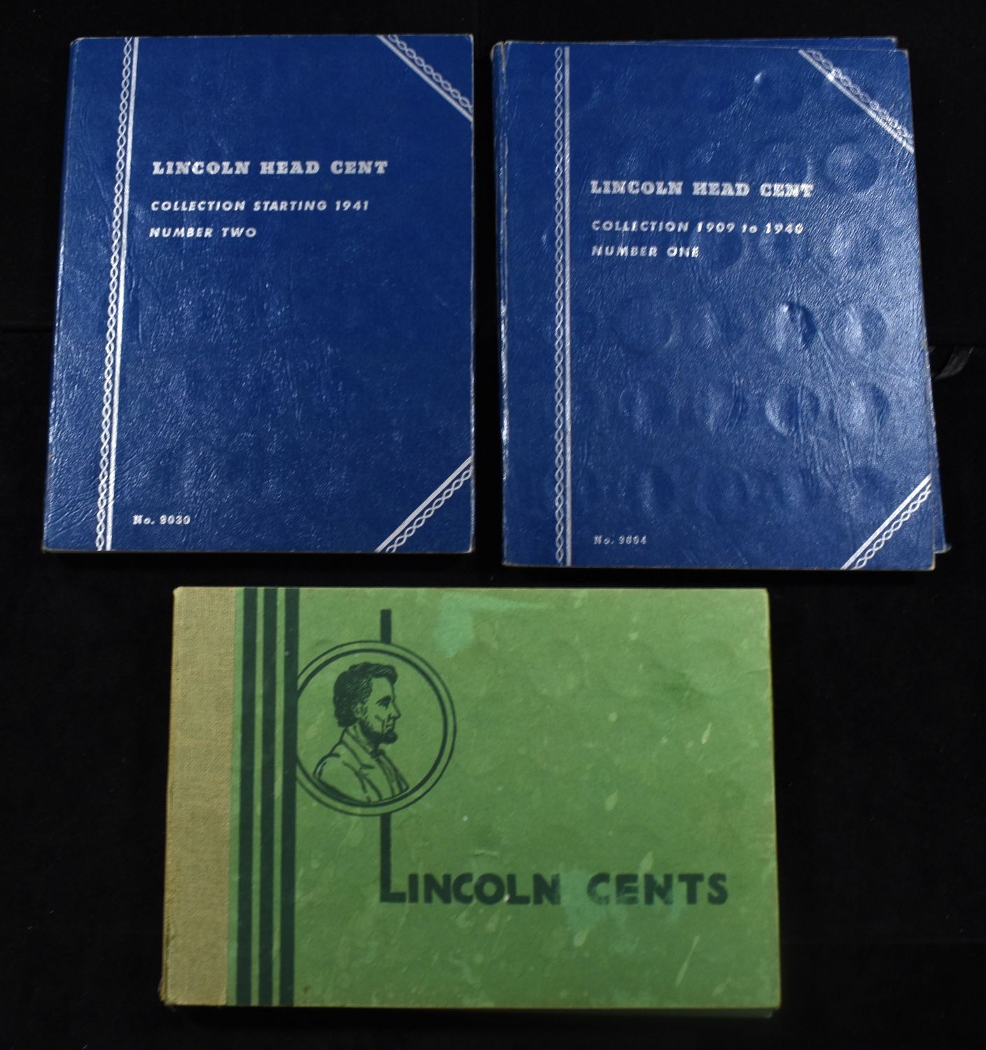 (3) LINCOLN CENT COLLECTIONS