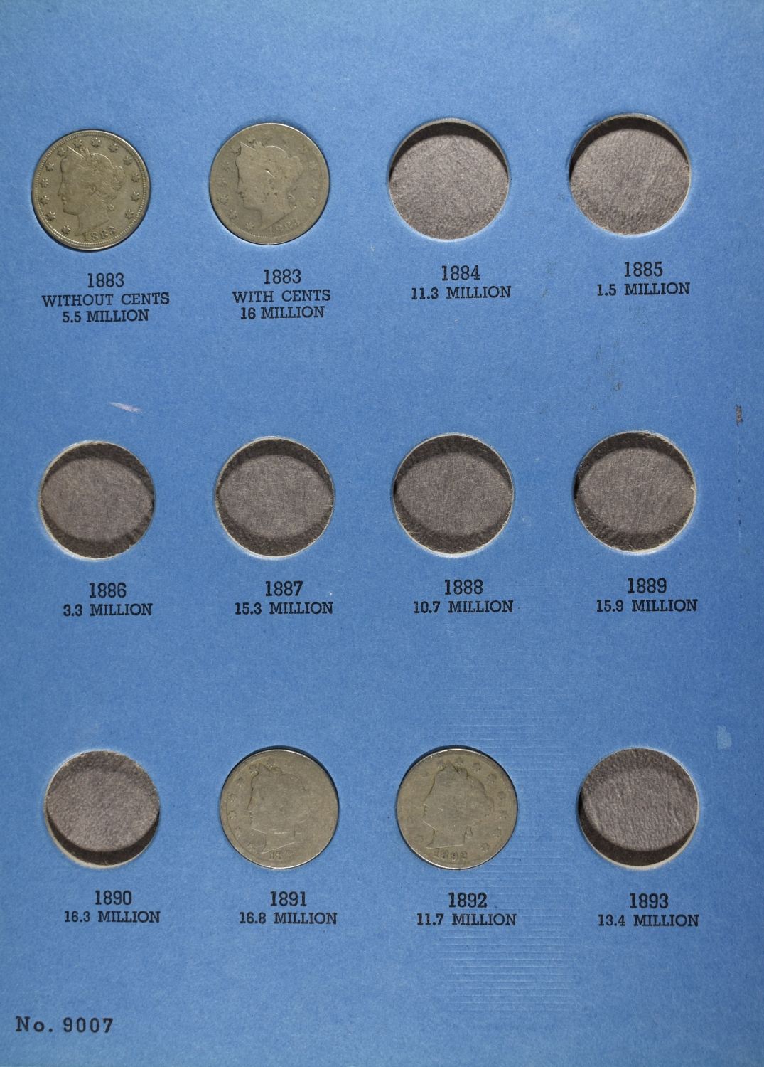 LIBERTY & JEFFERSON NICKEL COLLECTIONS