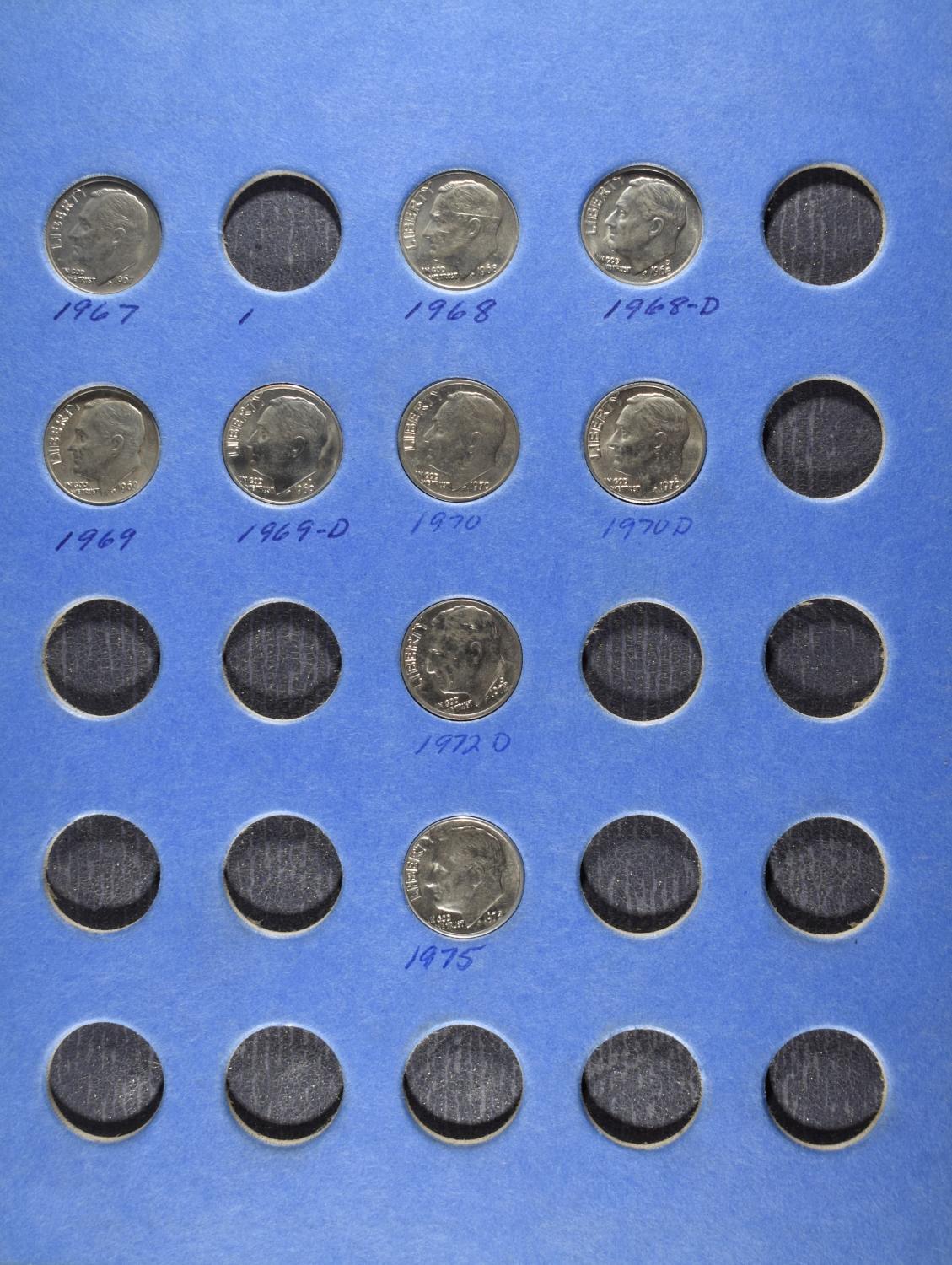ROOSEVELT DIME COLLECTION