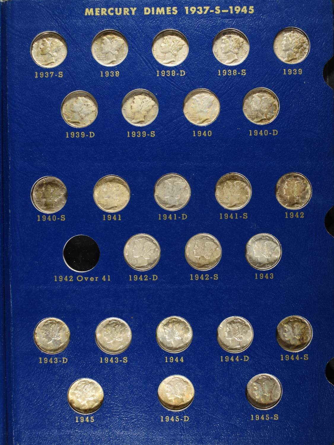 MERCURY DIME COLLECTION
