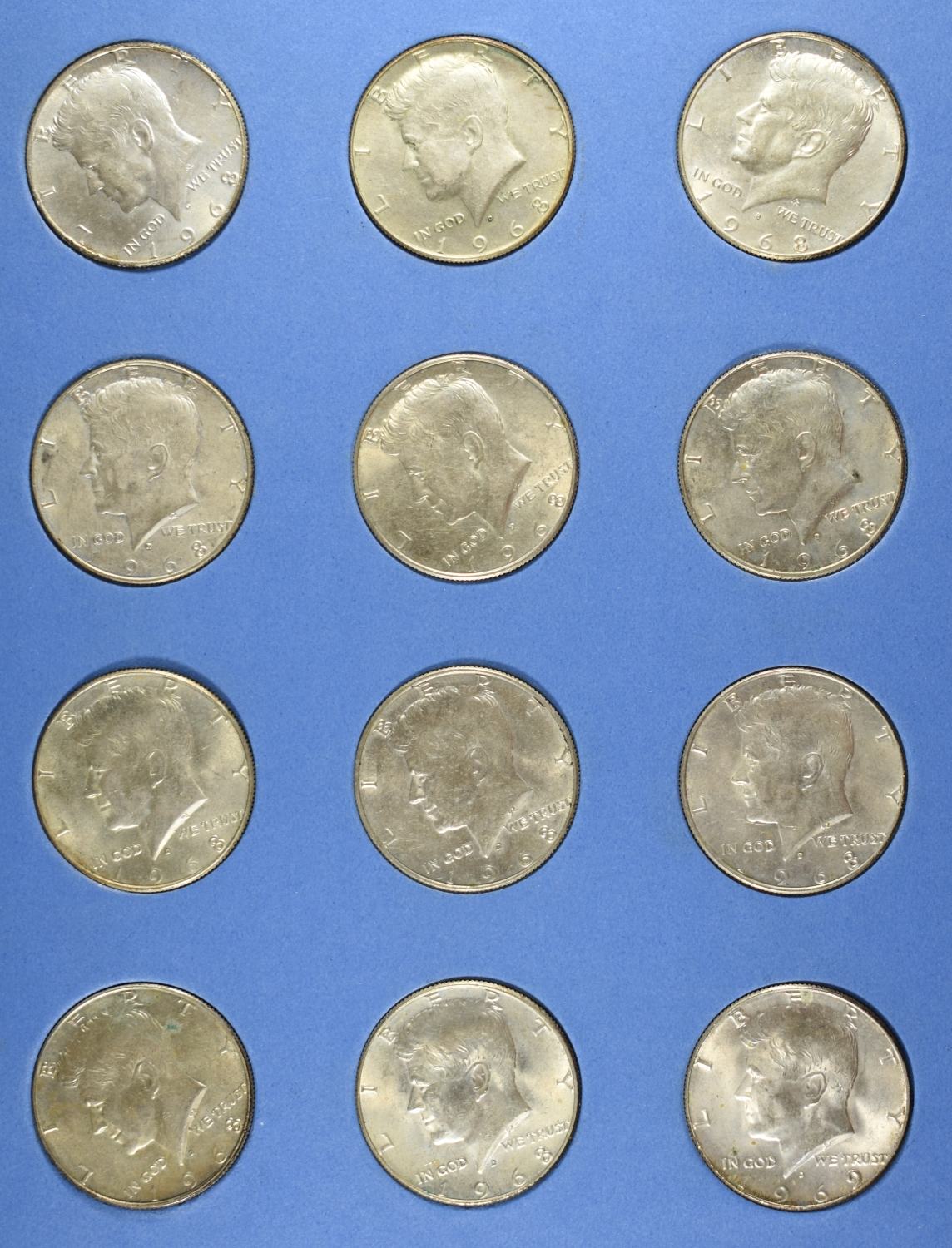 KENNEDY HALF DOLLARS COLLECTION WHITMAN