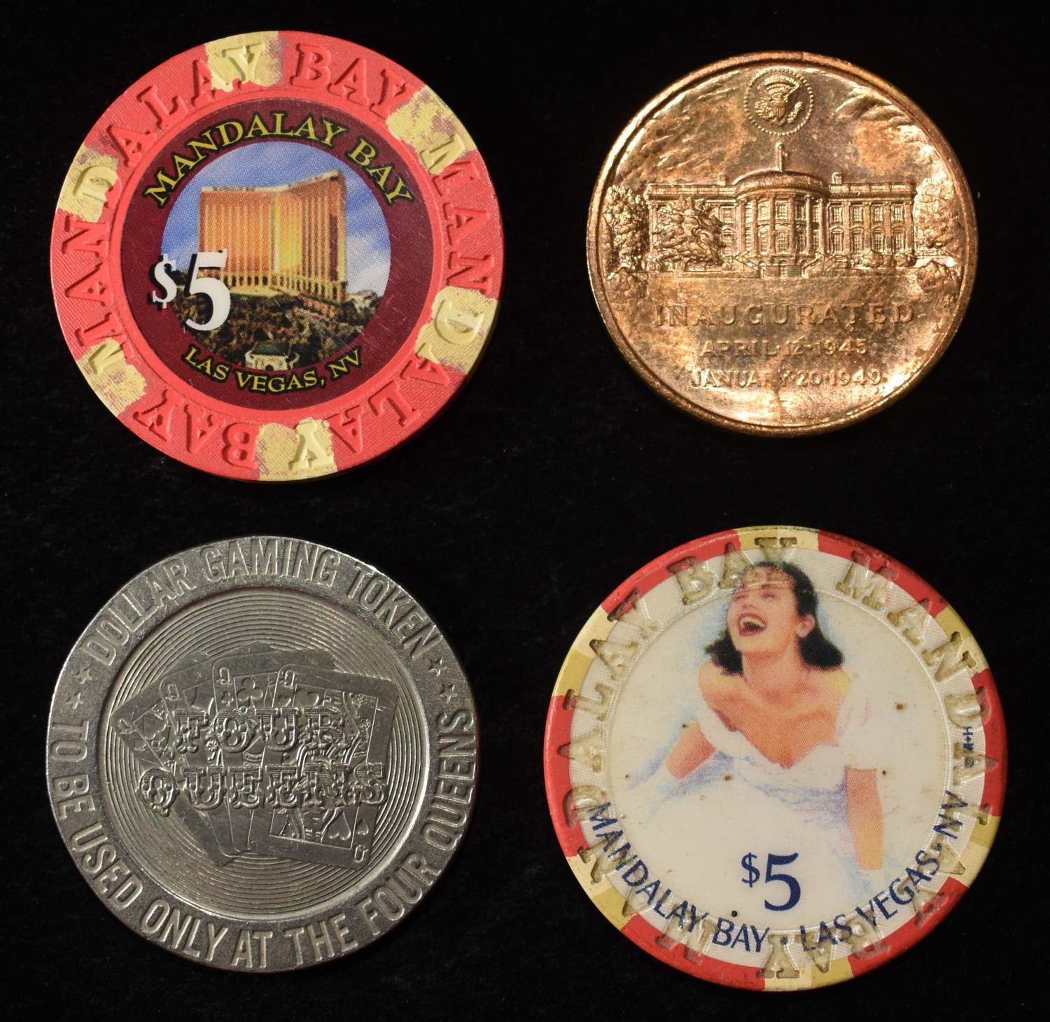 (50) MISC TOKENS & MEDALS