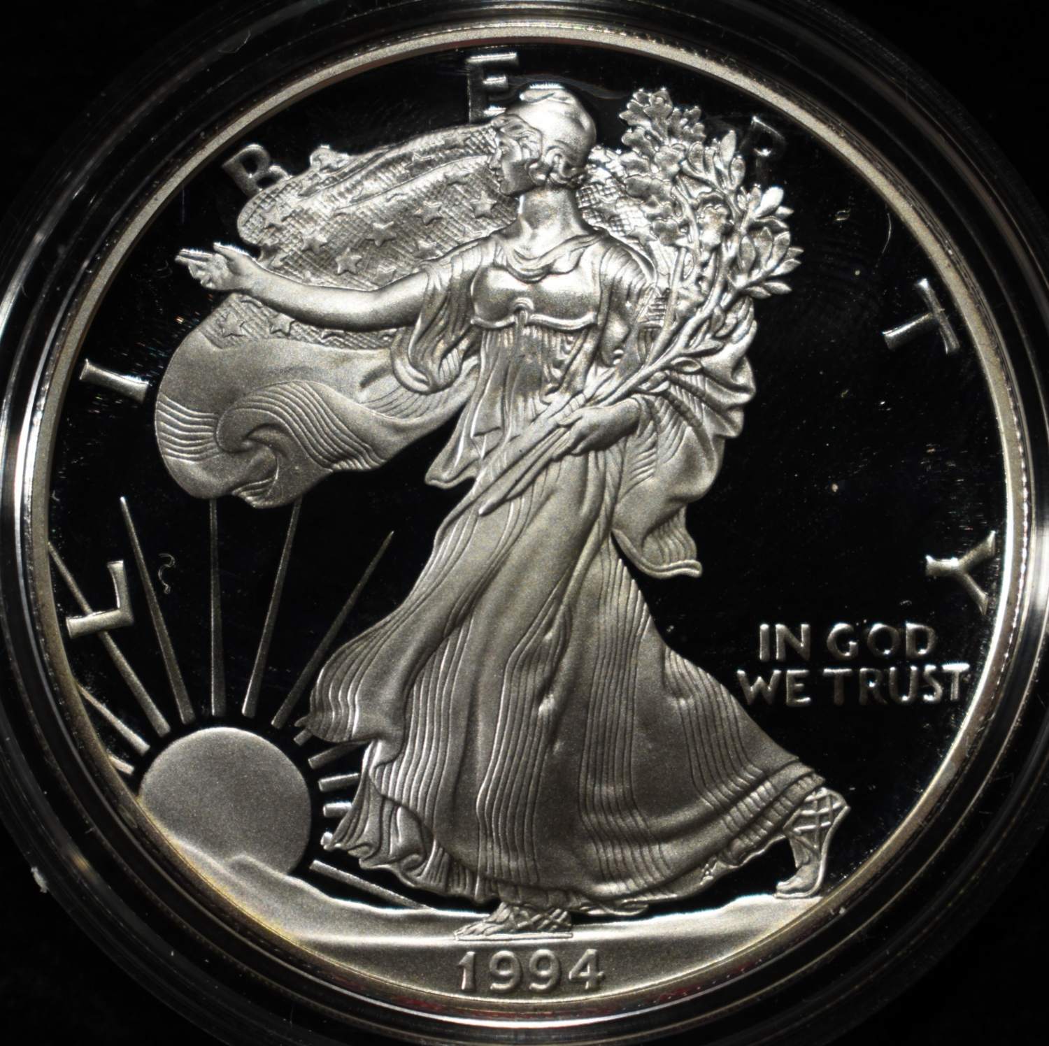 1994-P AMERICAN SILVER EAGLE PROOF