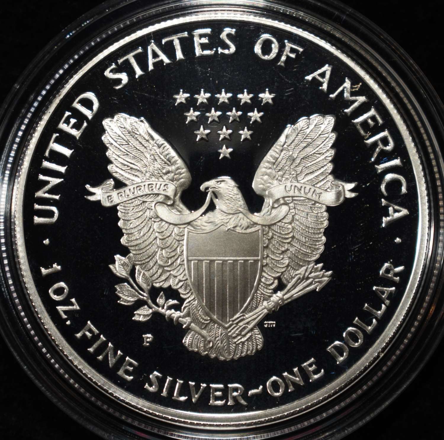 1996-P AMERICAN SILVER EAGLE PROOF