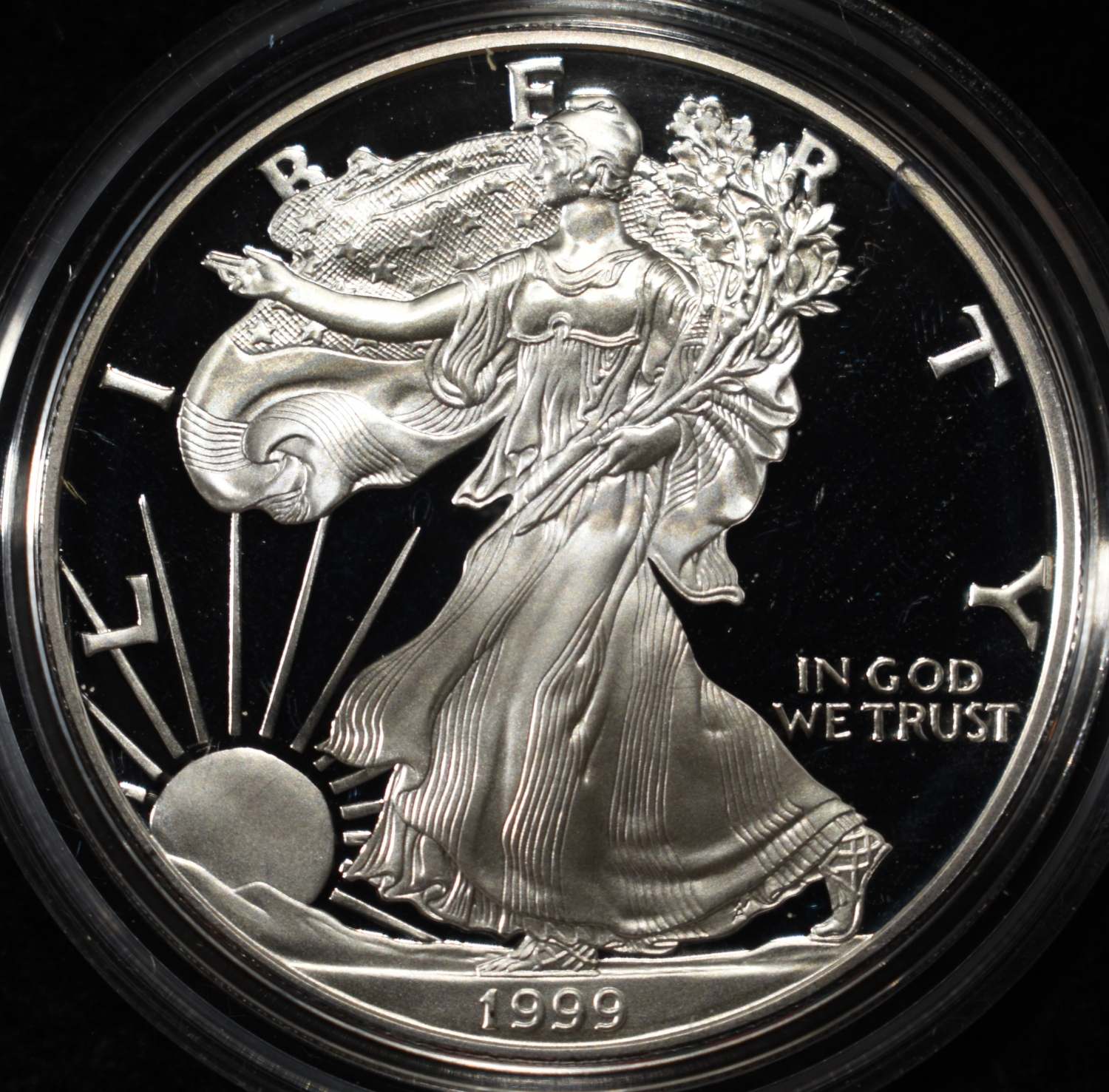 1999-P AMERICAN SILVER EAGLE PROOF