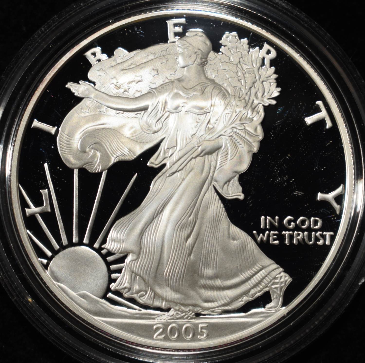 2005-W AMERICAN SILVER EAGLE PROOF