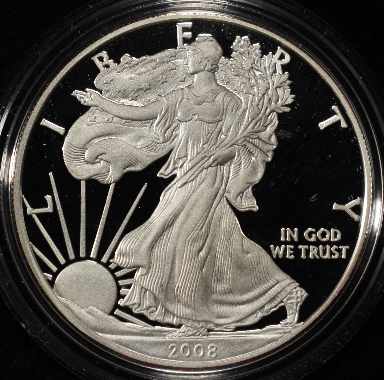 2008-W AMERICAN SILVER EAGLE PROOF