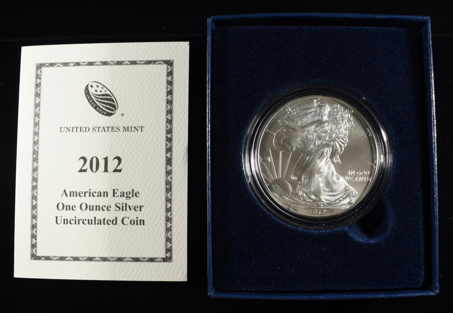 2012-W AMERICAN SILVER EAGLE