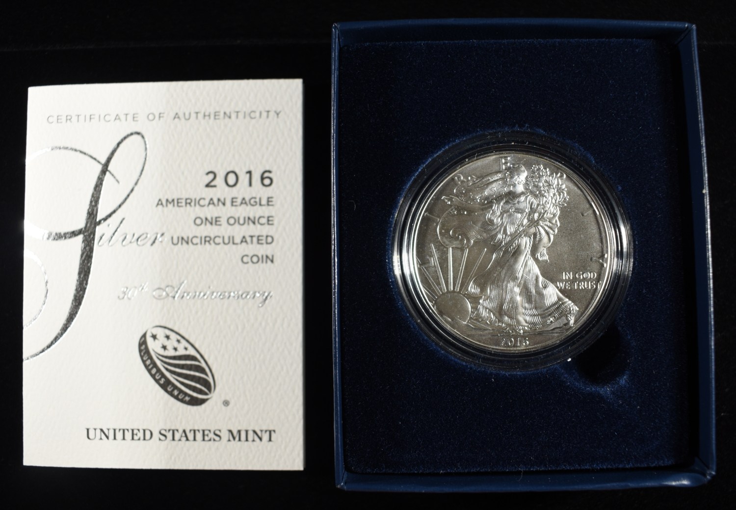 2016-W AMERICAN SILVER EAGLE
