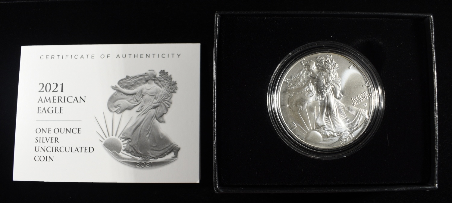 2021-W AMERICAN SILVER EAGLE