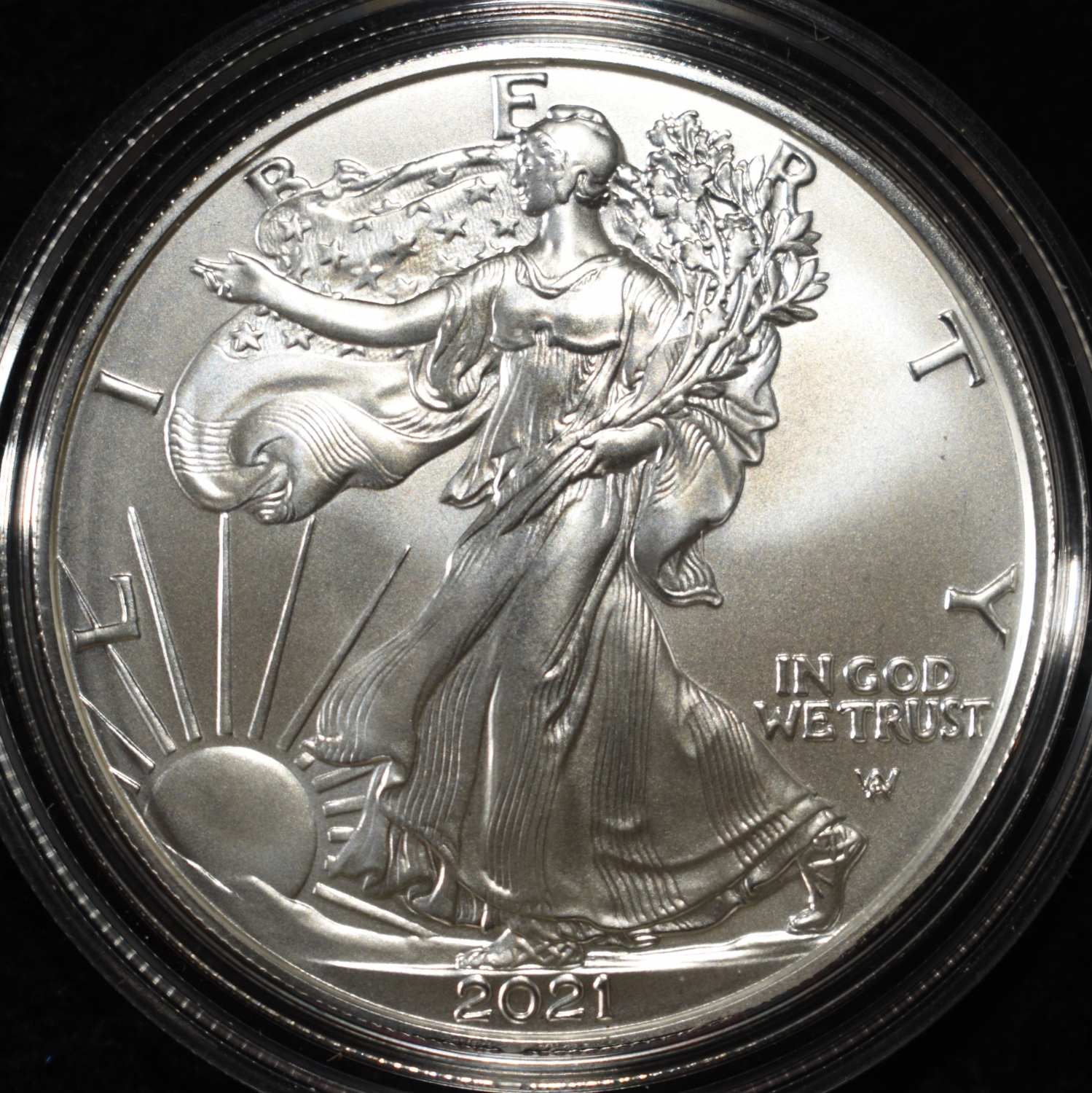 2021-W AMERICAN SILVER EAGLE