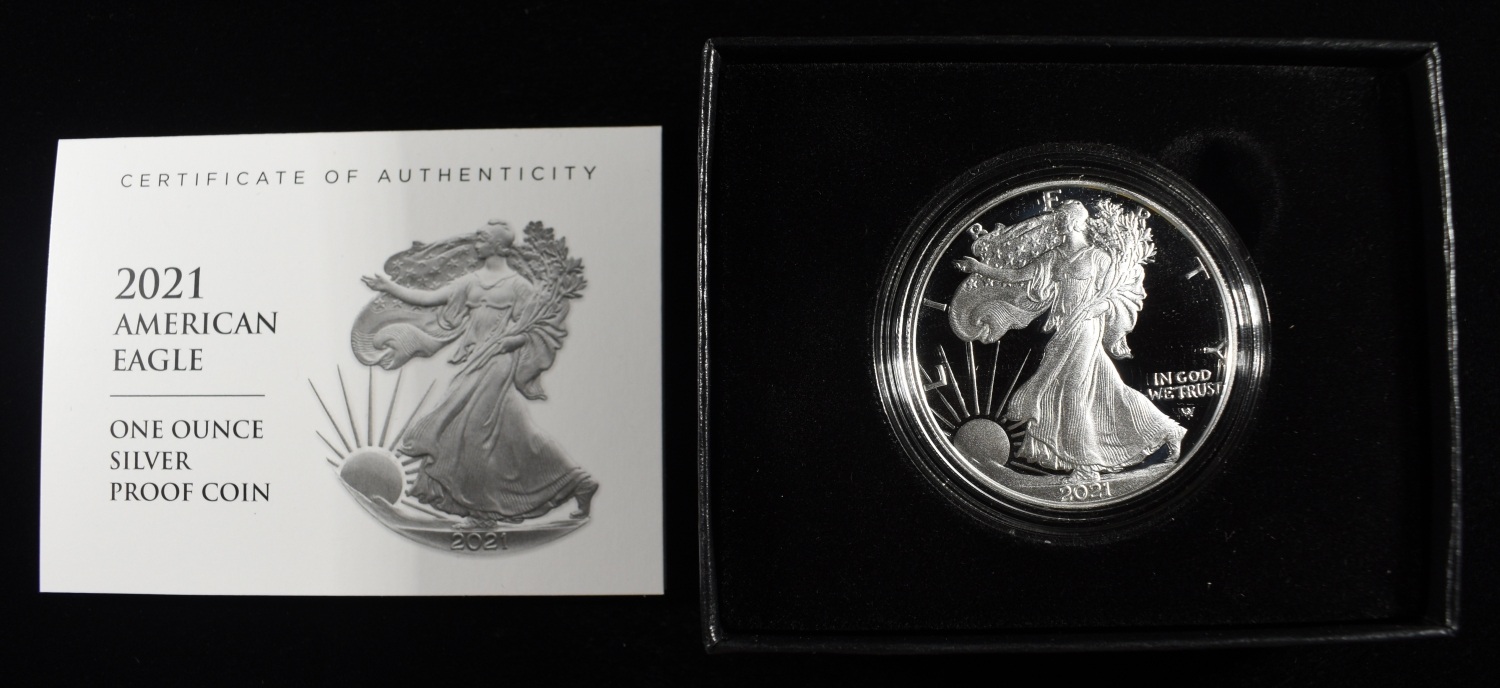2021-W AMERICAN SILVER EAGLE PROOF