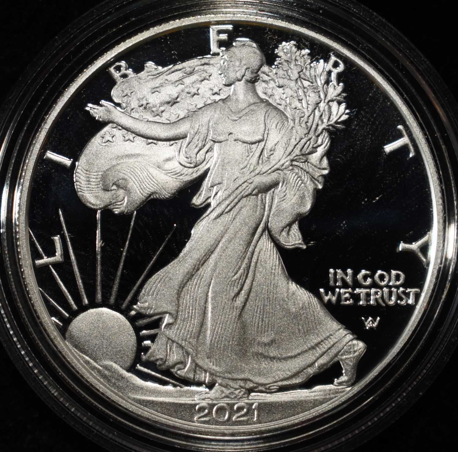 2021-W AMERICAN SILVER EAGLE PROOF