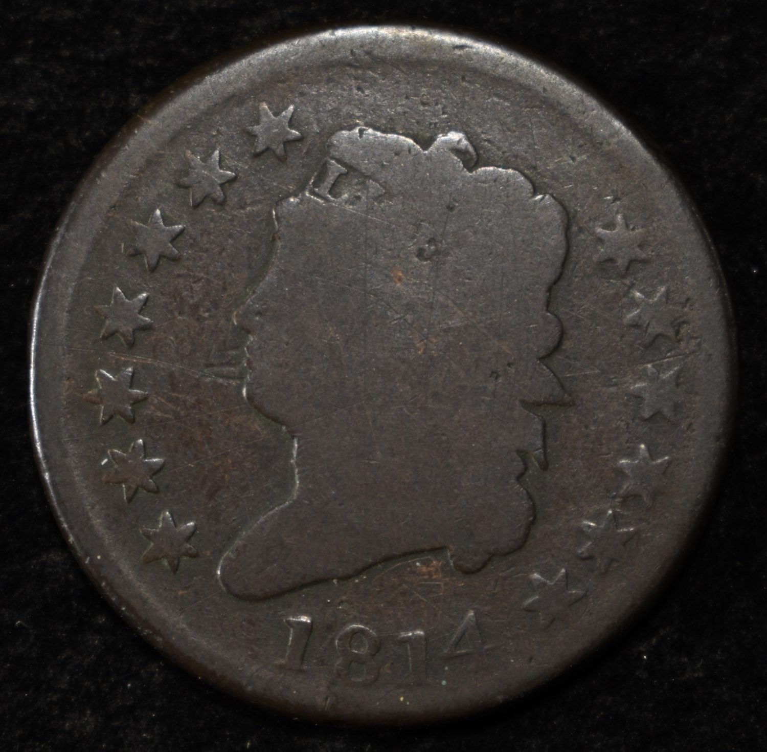 1814 LARGE CENT GOOD