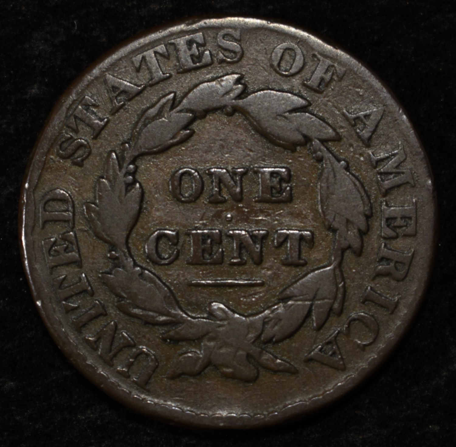1828 LARGE CENT VG