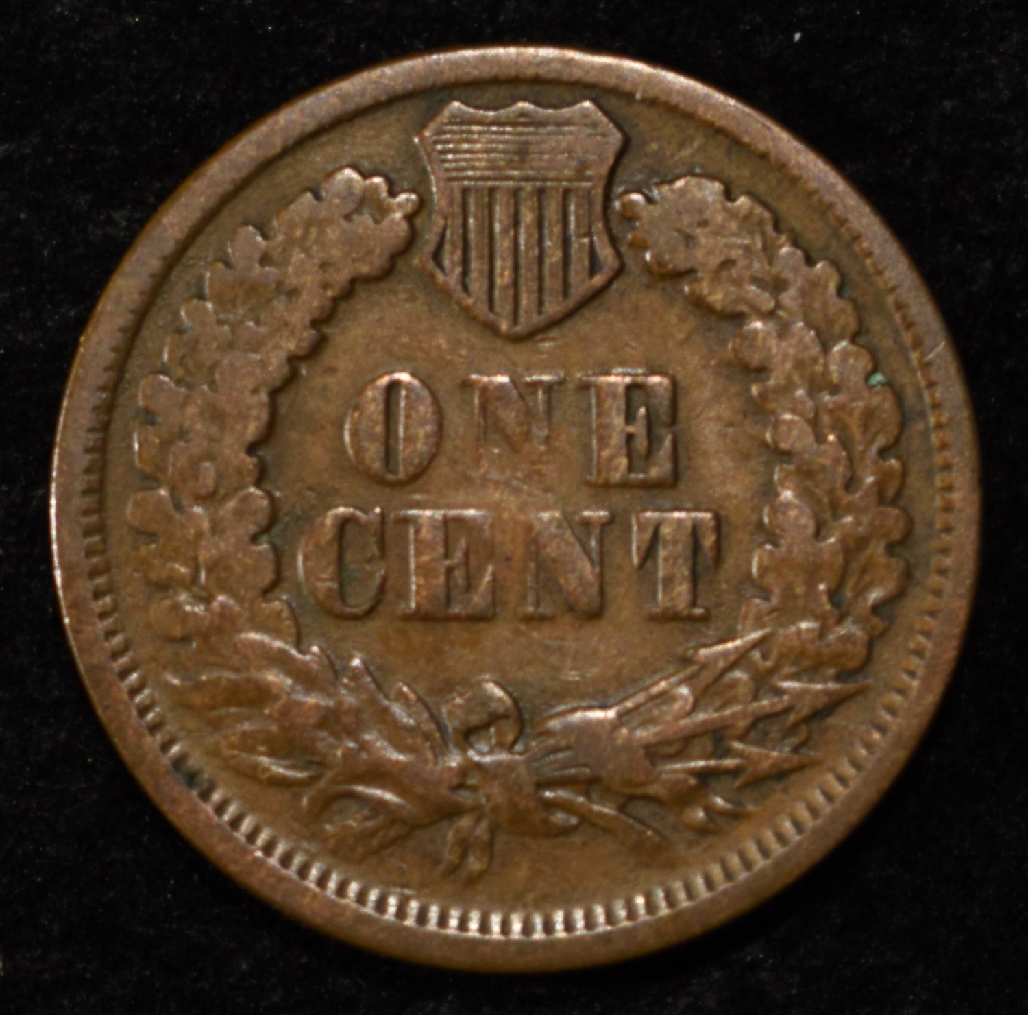 1864 INDIAN CENT VG/F