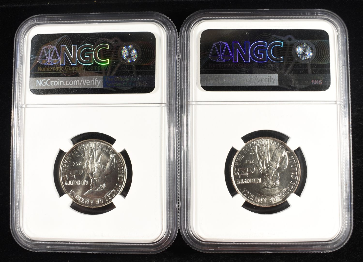 1776-2026-P&D 25V REVOLUTIONARY WAR NGC MS67