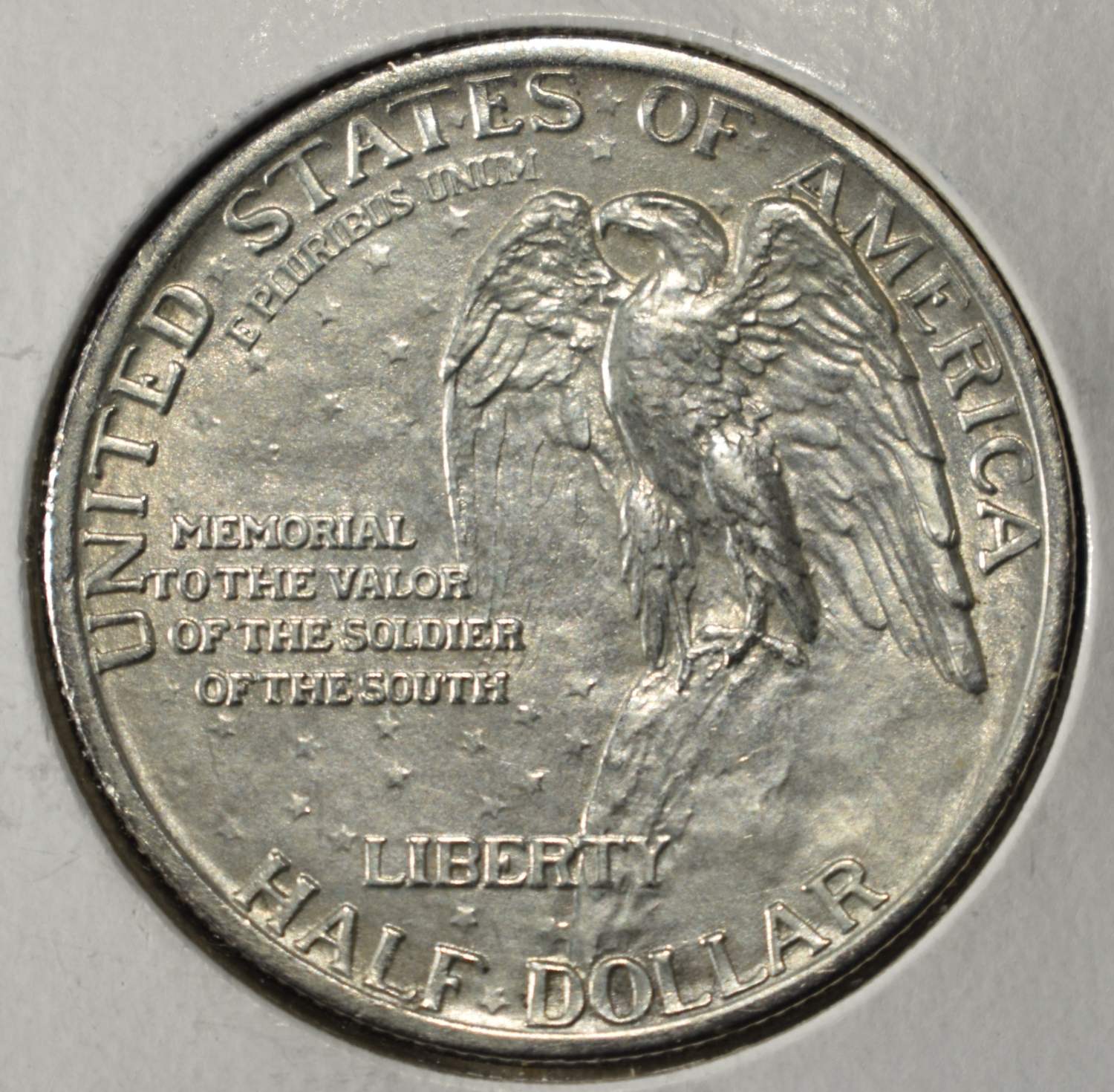 1925 50C COMMEM STONE MOUNTAIN GEM BU