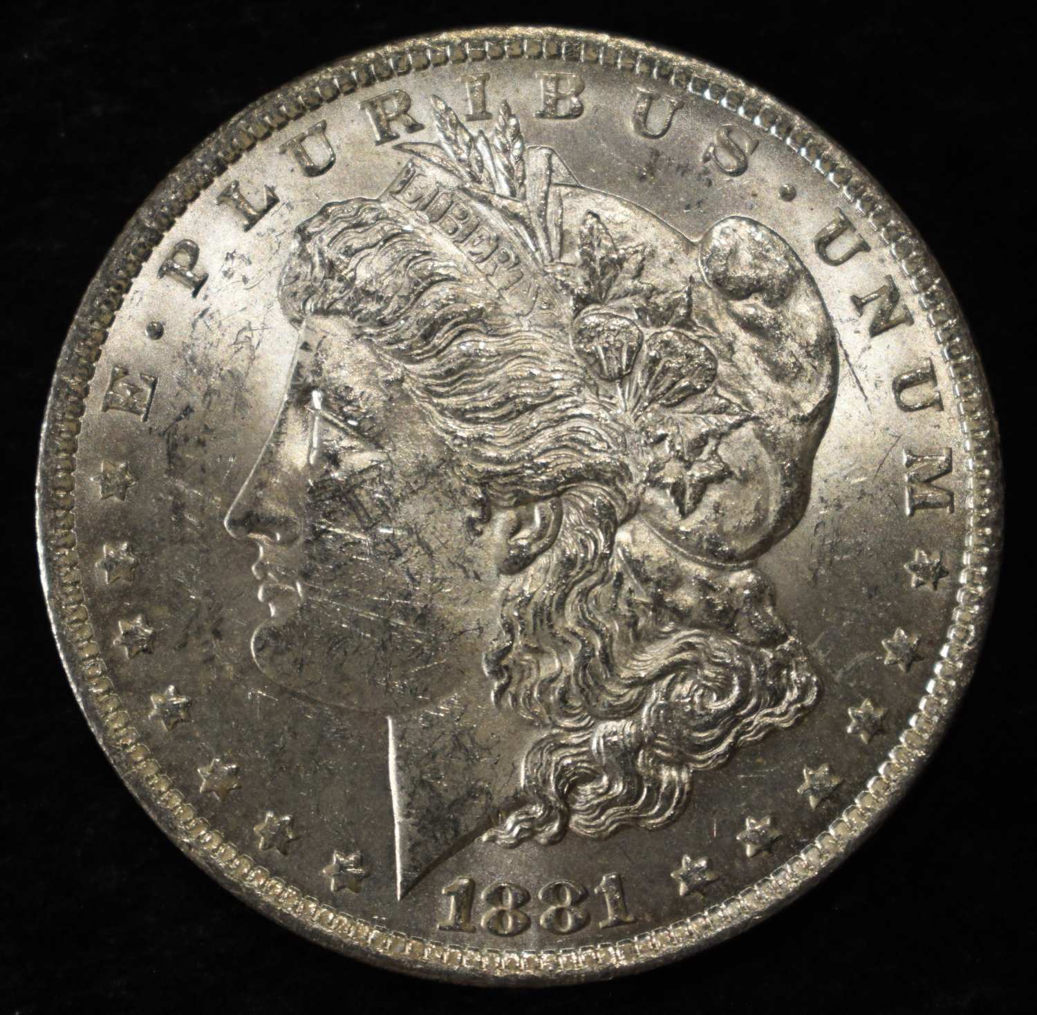 1881-O MORGAN DOLLAR BU