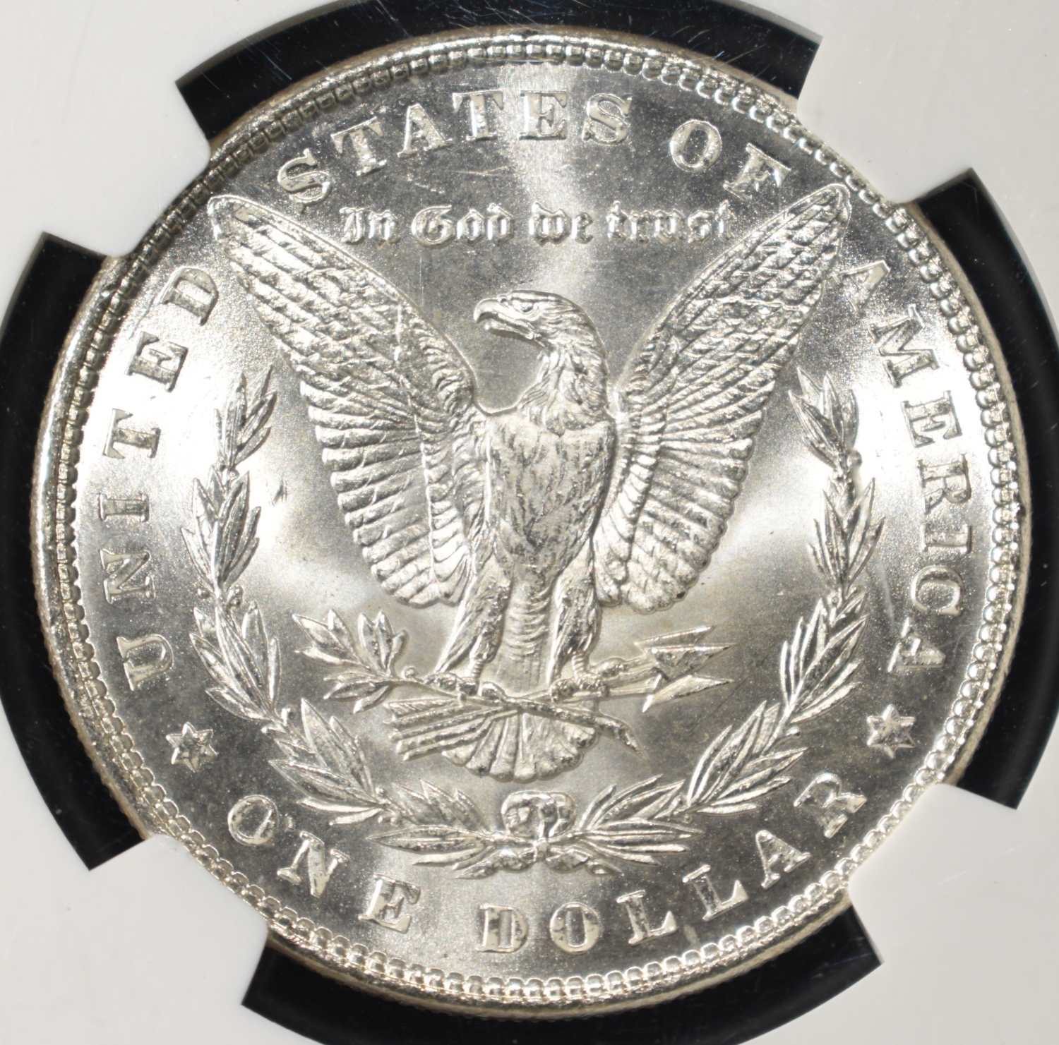 1887 MORGAN DOLLAR NGS MS-63 OLATHE HOARD