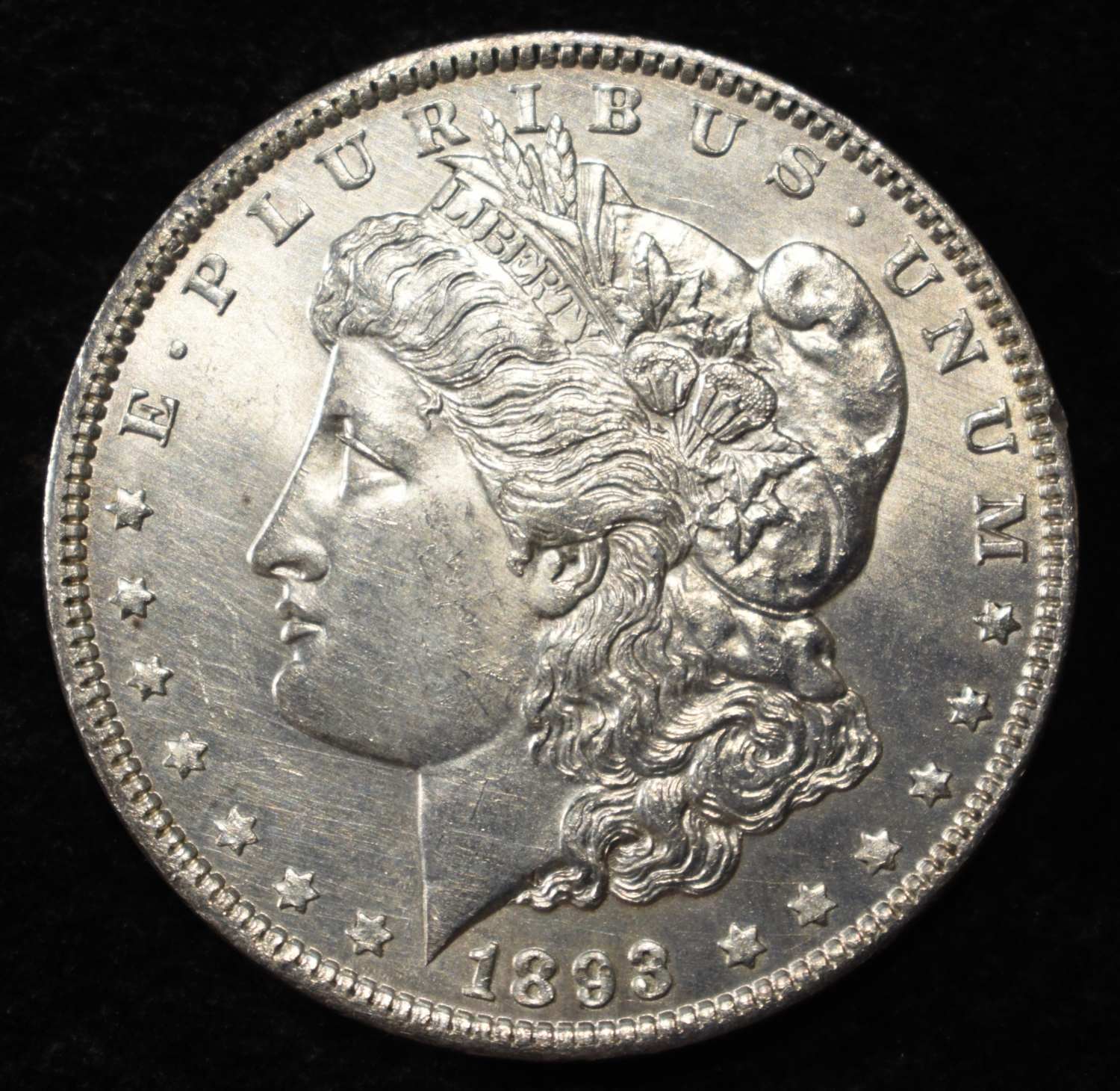 1893 MORGAN DOLLAR CH BU