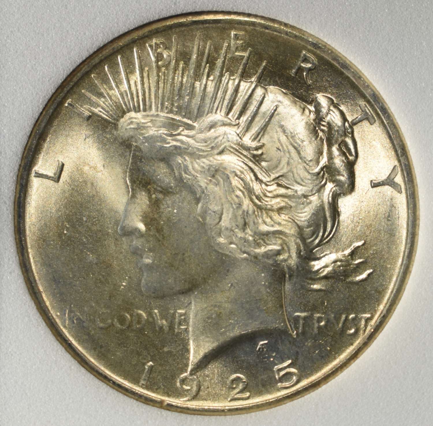 1925 PEACE DOLLAR NNC GEM BU