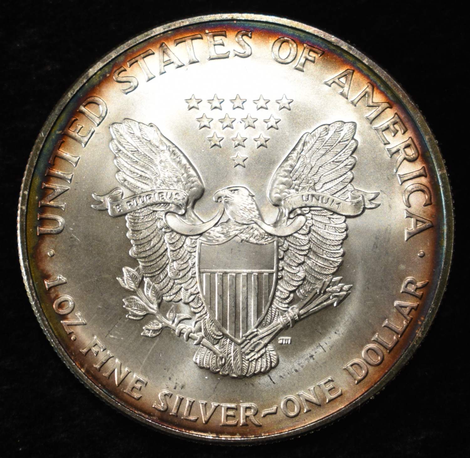 2002 AMERICAN SILVER EAGLE