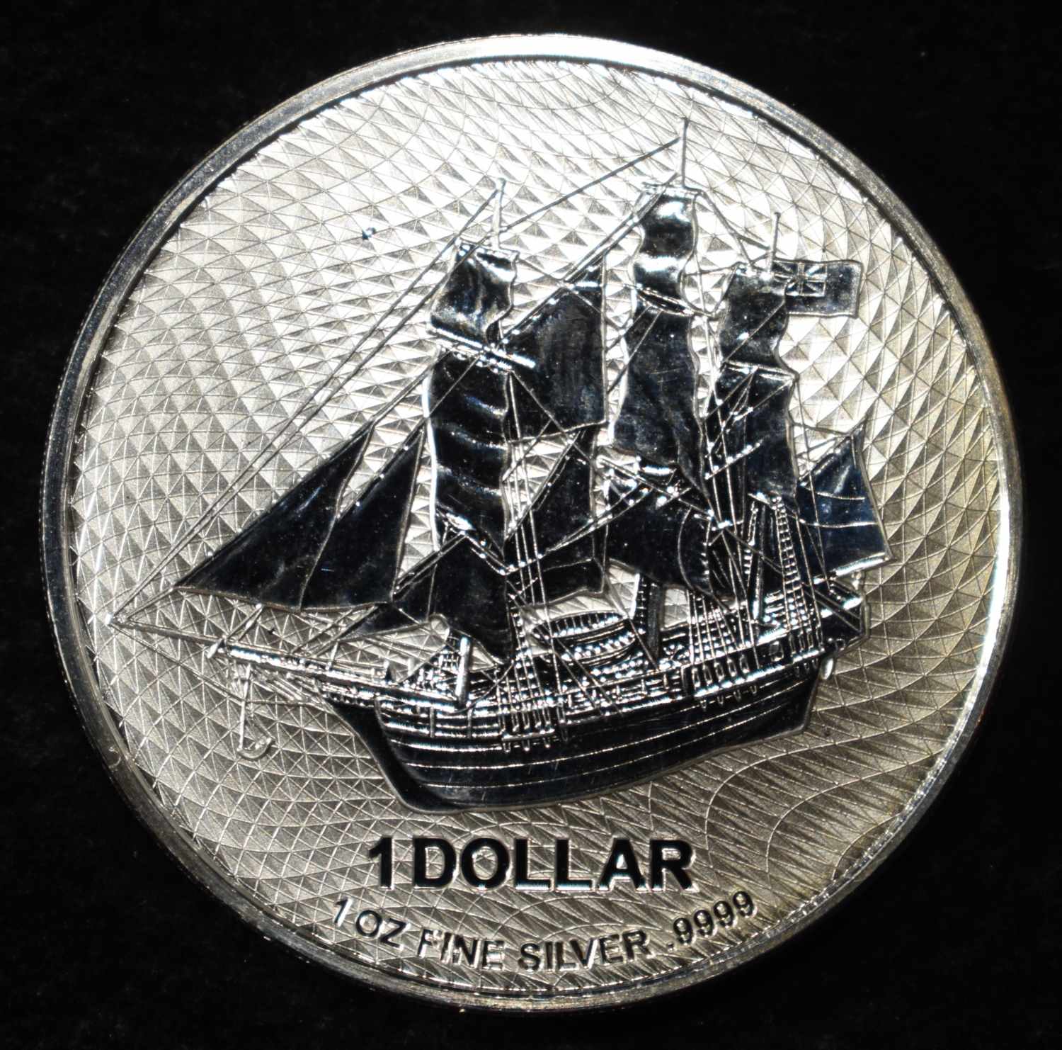 COOK ISLANDS CANADIAN 1 OZ .999 SILVER