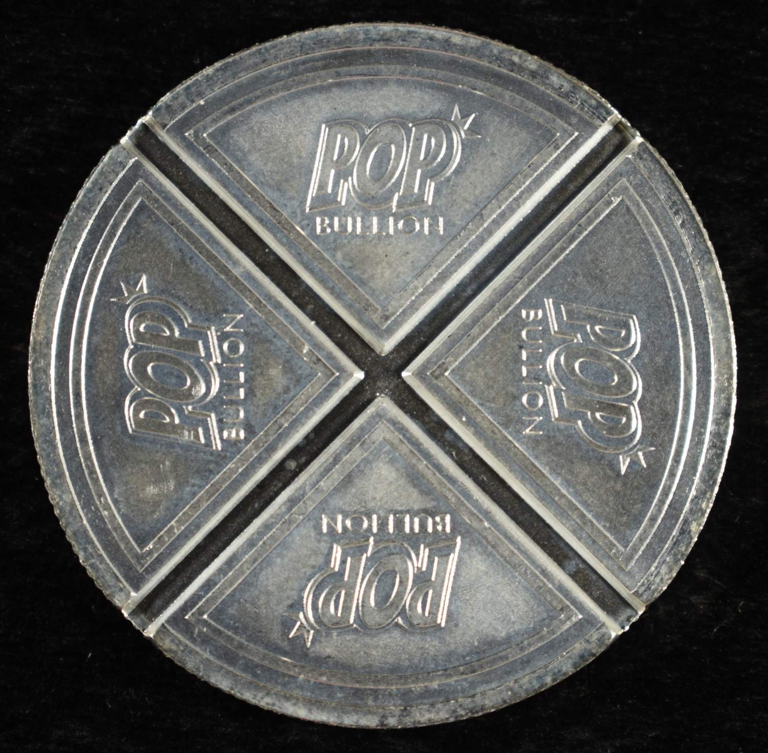 POP BULLION 1 OZ .999 SILVER ROUND