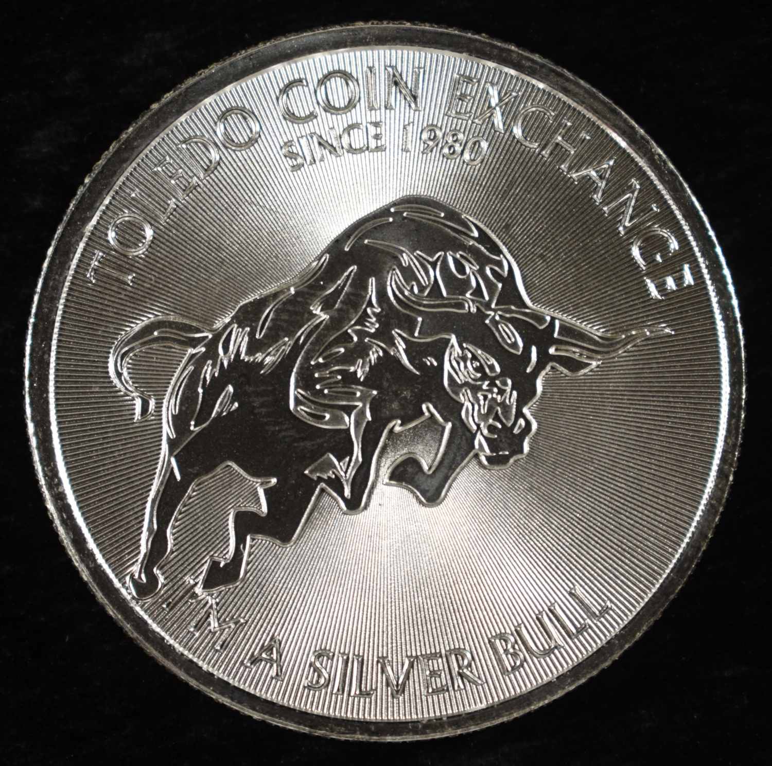 TOLEDO COIN EXCHANGE 1 OZ .999 SILVER ROUND