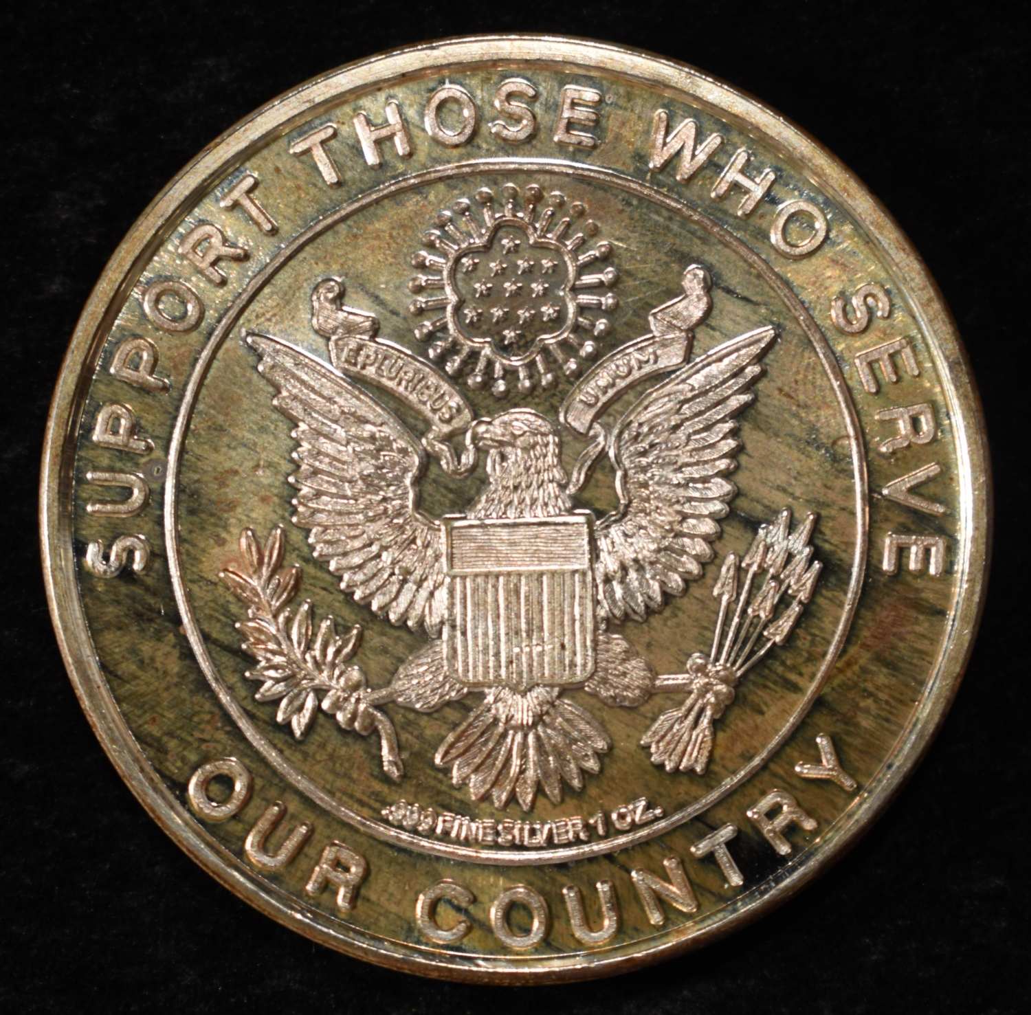 OPERATION DESERT STORM 1 OZ .999 SILVER ROUND