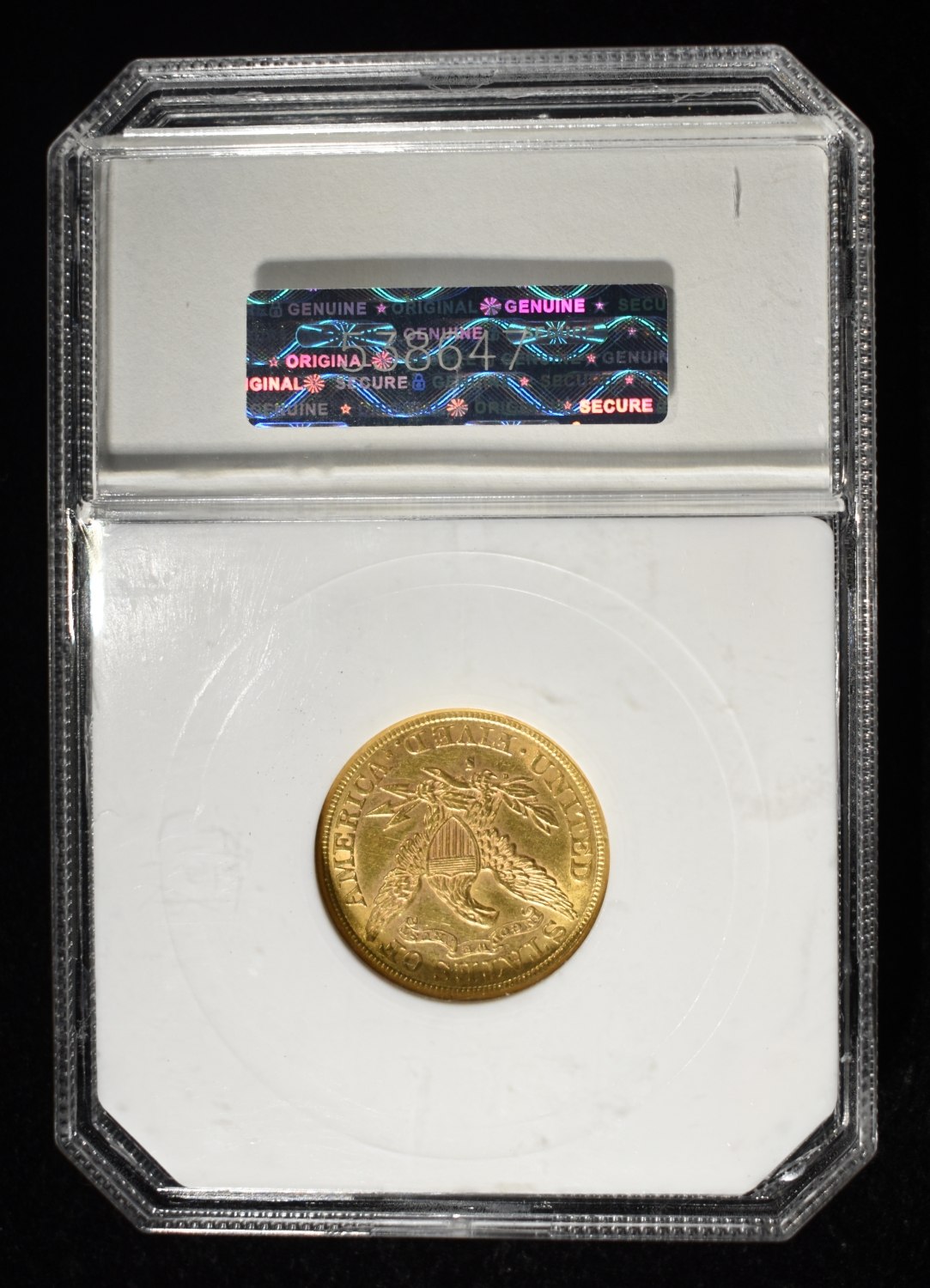 1888-S $5 GOLD LIBERTY PCI CH/GEM BU